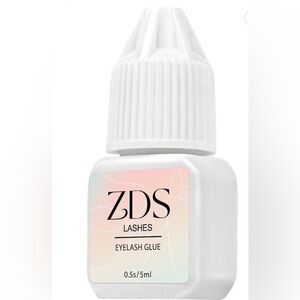 ZDSLASHES Black Eyelash Extension Glue - 11-Week Retention, 0.5 Second Drying B2